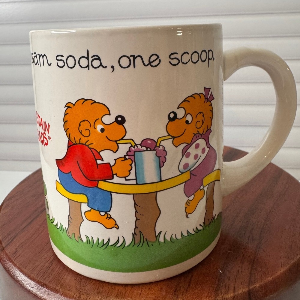 Vintage‎ Berenstain Bears Princess House Mug Ceramic Coffee Cup